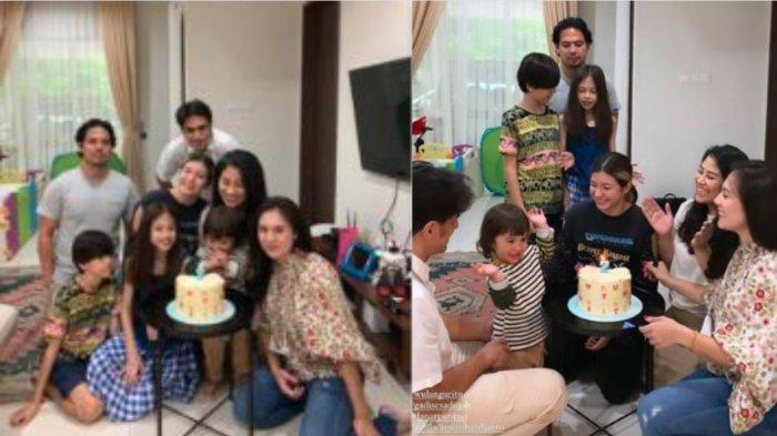 Ekspresi Adilla Dimitri saat bersama Wulan Guritno