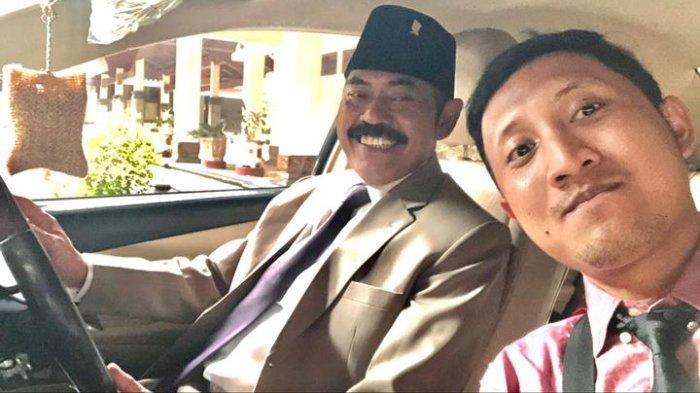 Eks Wali Kota Solo FX Hadi Rudyatmo (kiri) bersama sang ajudan, Nirwan Pambudi (kanan). Nirwan menceritakan sejumlah kesan yang ia rasakan selama bertugas menjadi ajudan FX Rudy.