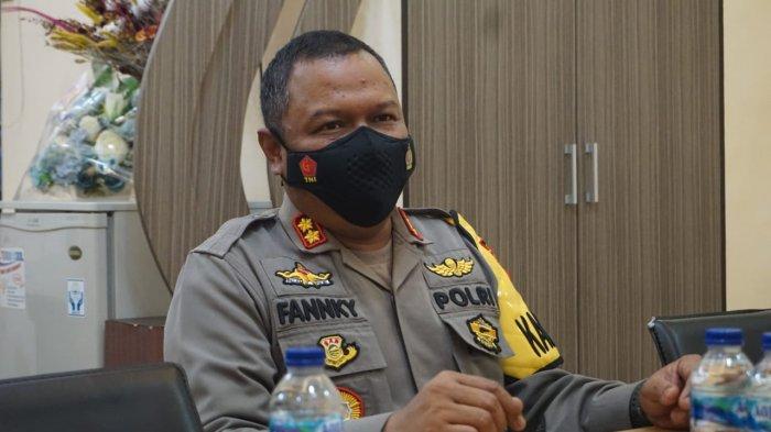 Kapolres Purbalingga, AKBP Fannky Ani Sugiharto, menyampaikan klarifikasi tentang polisi lalu lintas (Polantas) yang diduga melakukan pungutan liar (pungli) sempat viral di media sosial, pada Selasa (23/3/2021).Â