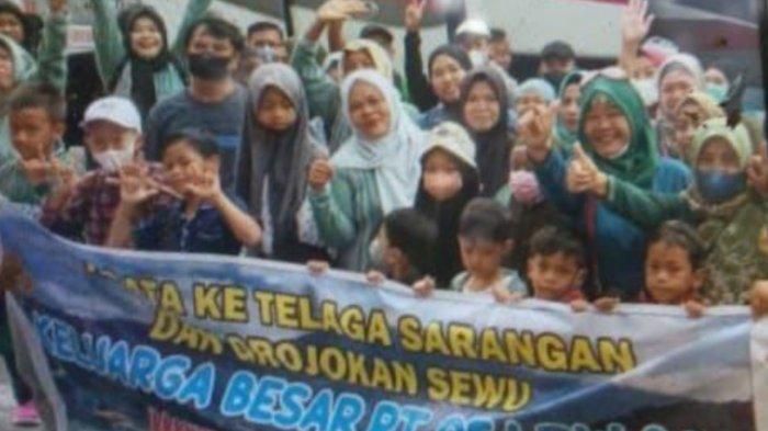 Bus rombongan dari Semarang Kecelakaan masuk jurang menuju Sarangan