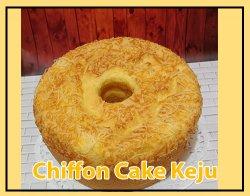 Chiffon Cake Keju