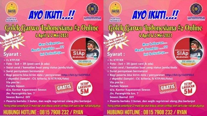 Poster Golek Garwo Indonesiana 2