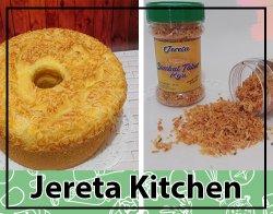 Potongan Keju di dalam Cake dari Jereta Kitchen, Lembut Ga Bikin Seret Tenggorokan