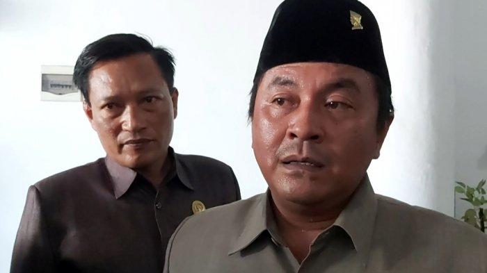 Ketua DPRD Kota Tegal Kusnendro (kanan).