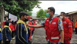 Relawan PMI Kota Semarang Ikut Edukasi Masyarakat Soal Virus Omricon