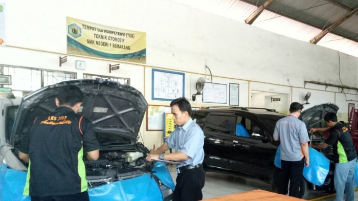 18 Pelajar SMK Jurusan Otomotif Adu Keterampilan dan Kecepatan di Lomba Kreativitas Siswa - Tribunjateng.com