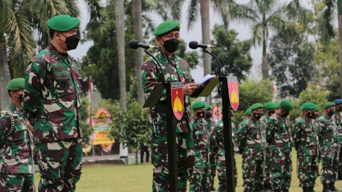 Mayjen TNI Bakti Agus Fadjari, S.IP.M.Si saat Sertijab Pangdam IV/Diponegoro kepada Mayjen TNI Rudianto. (Tribun Jateng/Hermawan Handaka)