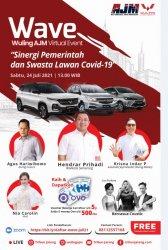 Wuling AJM Virtual Event Berhadiah Digelar Sabtu, Bahas Sinergi Pemerintah-Swasta Lawan Covid-19