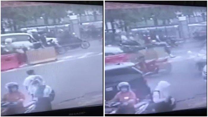 Viral di sosial media rekaman video aksi pemukulan oleh diduga oknum polisi ke seorang anggota TNI yang mengatur arus lalu lintas, Selasa (13/9/2022).