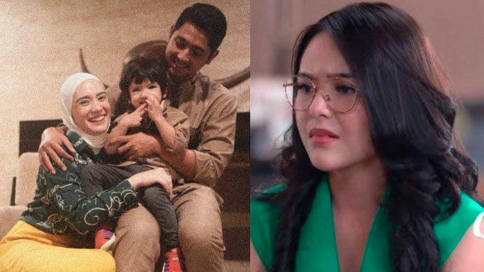 Potret Arya Saloka dan Putri Anne serta anaknya saat merayakan lebaran kolase potret syuting Amanda Manopo. Kini imbas Arya Saloka hengkang Ikatan Cinta makin amblas, Amanda habis sabar ke Arya Saloka