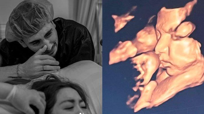 Vincent Verhaag menangis terharu melihat buah hatinya dengan Jessica Iskandar telah lahir ke dunia.