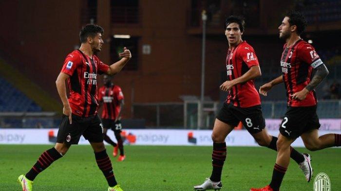 Inter Milan lebih perkasa dari AC Milan, yang jago saat bermain tandang tapi gagal mengkudeta posisi puncak klasemen Liga Italia 2021-2022.