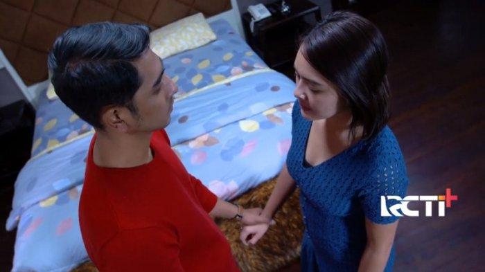 Adegan Aldebaran (Arya Saloka) akan mencium Andin (Amanda Manopo) dalam sinetron Ikatan Cinta RCTI.