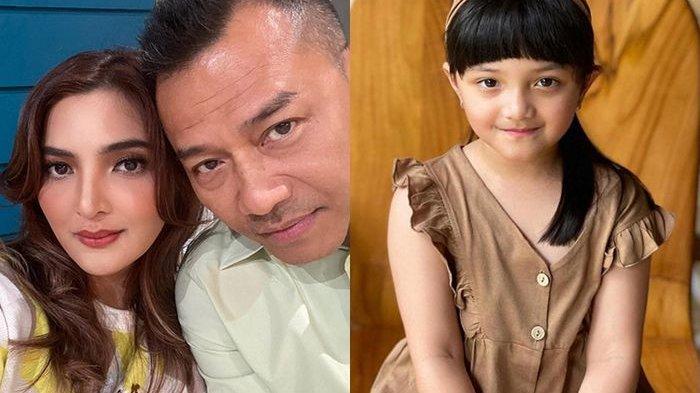 Kolase foto Anang Hermansyah, Ashanty dan Arsy. Kini Arsy dinyatakan negatif Covid-19.