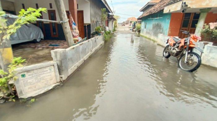 Kondisi banjir di Pasuruan, Jawa Timur, Sabtu (3/4/2021).