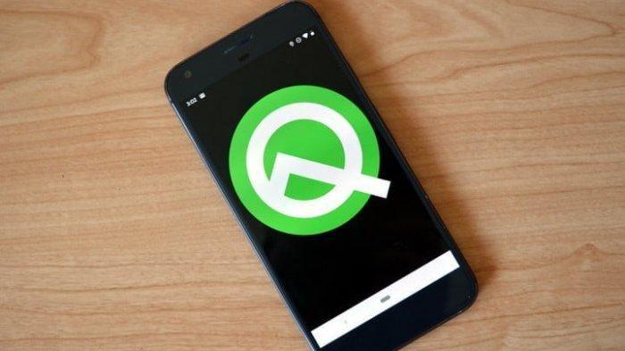 Ilustrasi Android Q