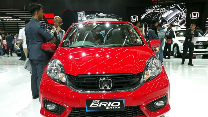 Honda Brio Satya di GIIAS 2017.