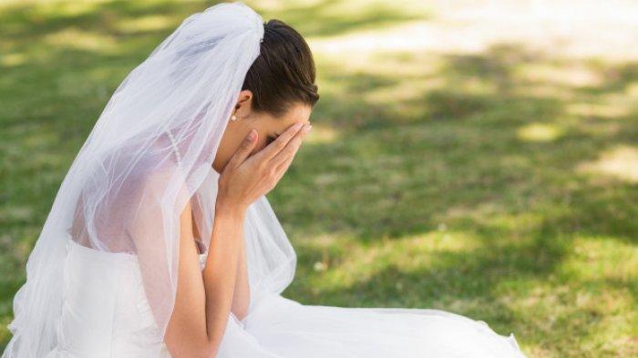 ILUSTRASI Cerita pengantin wanita kabur karena tahu sifat ngeri suaminya.