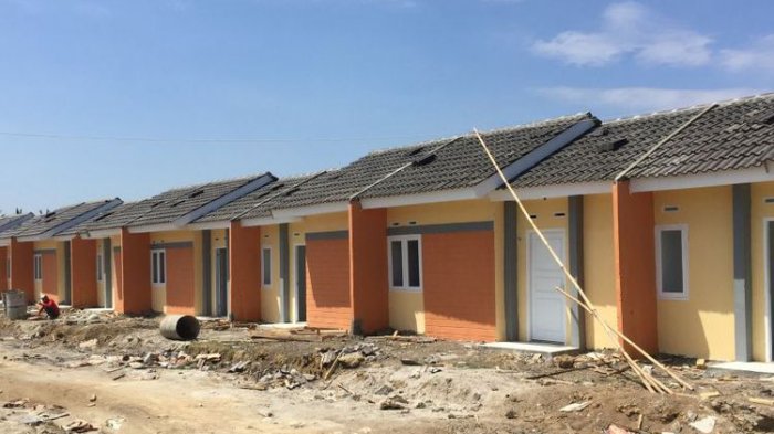 Ilustrasi rumah subsidi.
