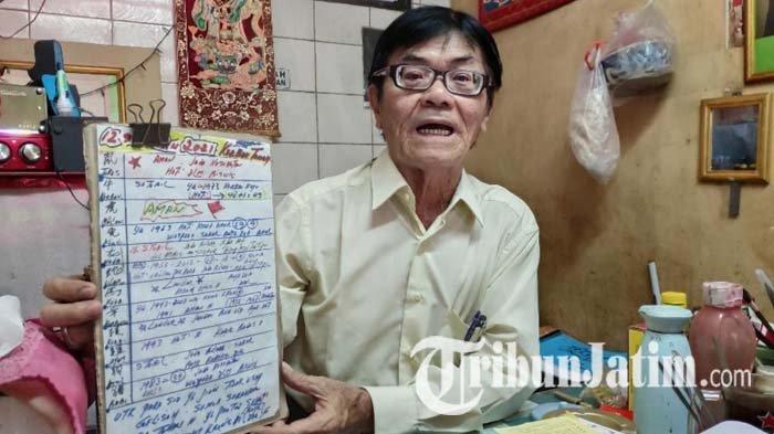 Jiamsi TITD Kwan Sing Bio Tuban, Salim menanggapi soal Imlek 2572, Jumat (12/2/2021).