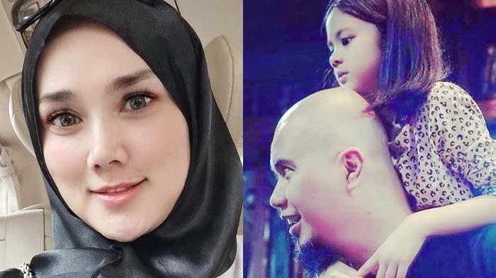 Kolase foto Mulan Jameela, Ahmad Dhani dan Safeea Ahmad.