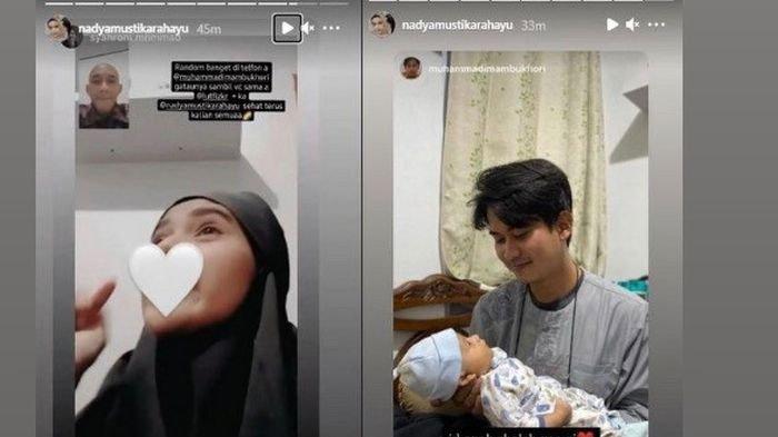 Nadya Mustika Rahayu dijenguk pria lain