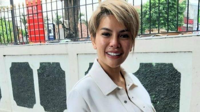 Nikita Mirzani di Pengadilan Negeri Jakarta Selatan, Rabu (15/7/2020).