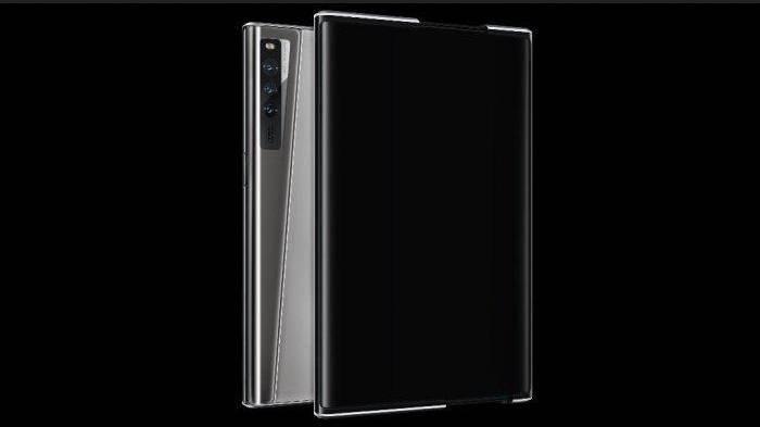 Oppo memperkenalkan konsep perangkat layar gulung Oppo X 2021.