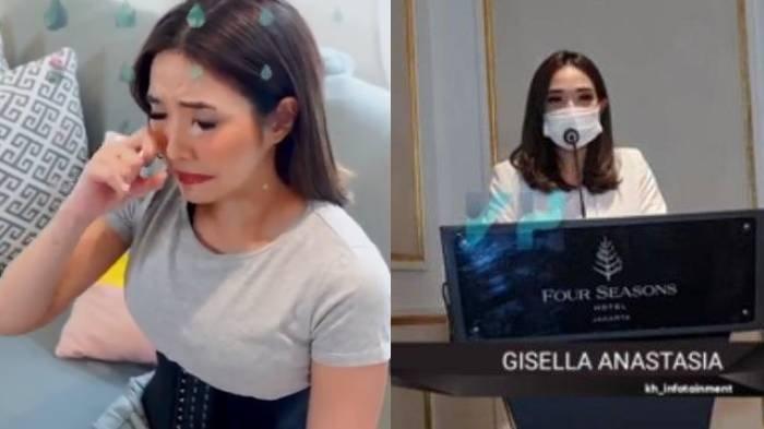 Penyanyi Gisella Anastasia, tersangka kasus video syur dengan MYD, menyampaikan permintaan maaf.