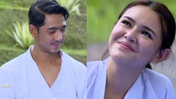 Potret Aldebaran (Arya Saloka) dan Andin (Amanda Manopo) saat olahraga taekwondo bersama.