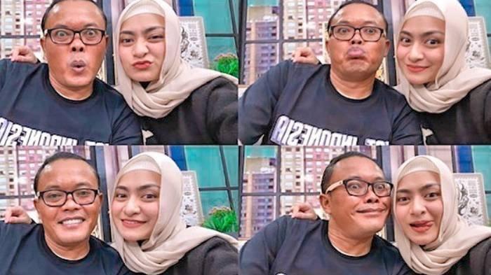 Potret kebersamaan Sule dengan Nathalie Holscher.