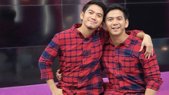 Rizki dan Ridho DA saat tapping bersama di acara televisi