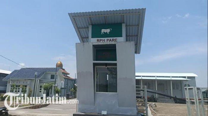 Rumah Potong Hewan (RPH) di Kecamatan Pare, Kabupaten Kediri masuki tahapan finishing.