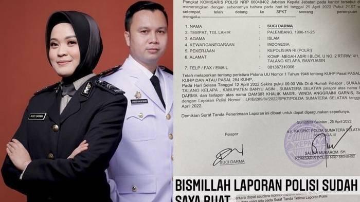 Viral di media sosial cerita tentang seorang Polisi Wanita (Polwan) diselingkuhi suaminya.