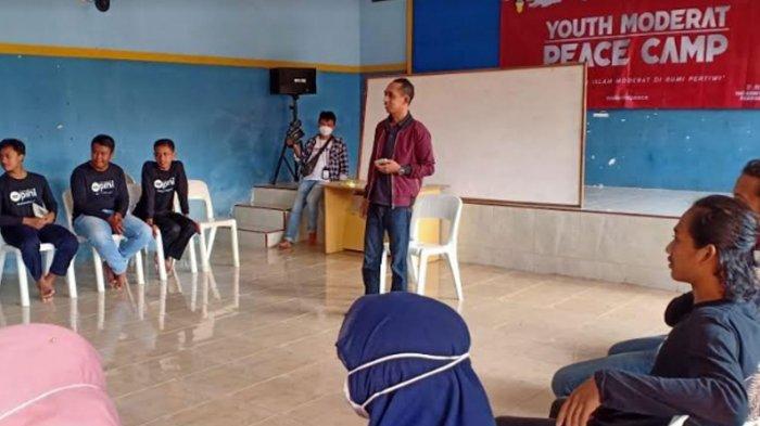Kegiatan Youth Moderat & Peace Camp DPD IMM Jawa Timur, di Panti Asuhan Muhammadiyah Karangasem, Sabtu-Minggu (27-28/3/2021).