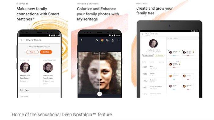 Aplikasi MyHeritage