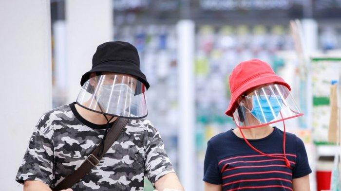 Ilustrasi face shield