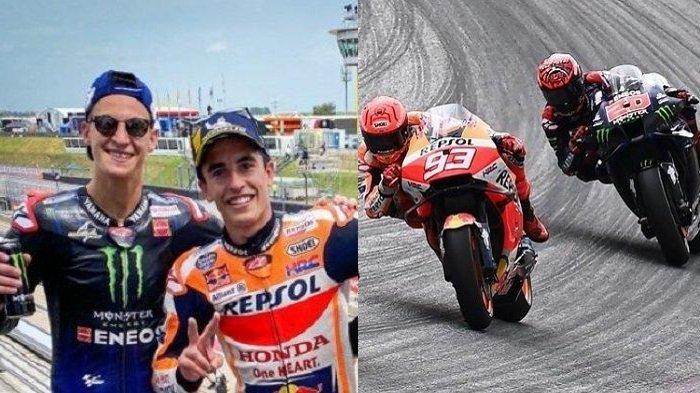 MotoGP 2021 - Marc Marquez dan Fabio Quartararo