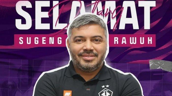 Danilo Fernando resmi jadi Direktur Teknik Persik Kediri.