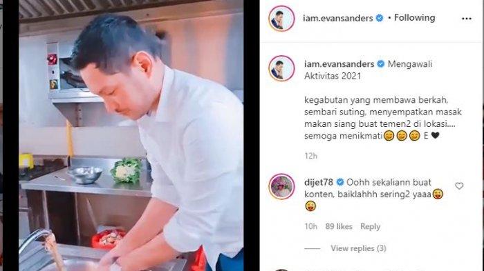 Evan Sanders pemeran Nino di Sinetron Ikatan Cinta