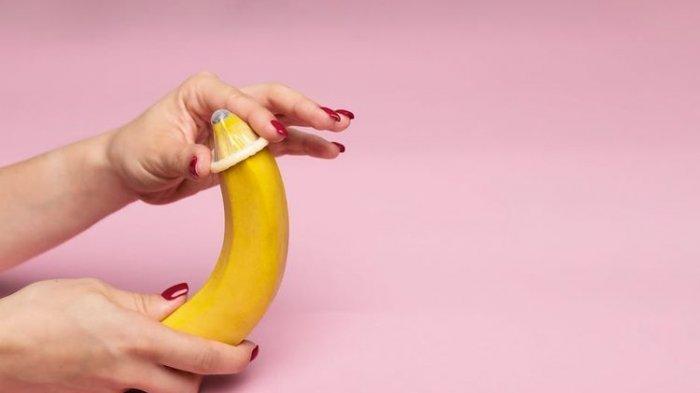 Ilustrasi penis, kondom