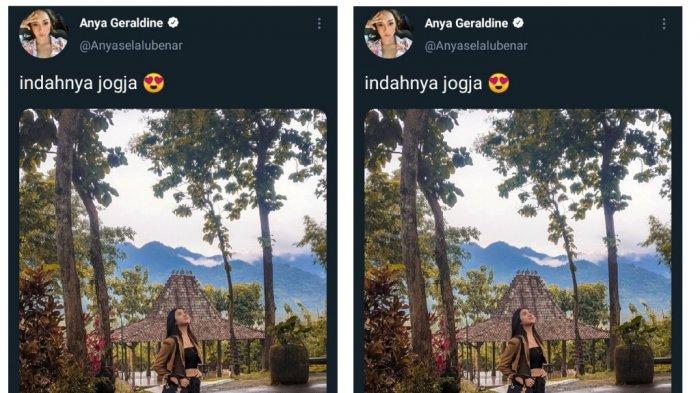 postingan Anya Geraldine