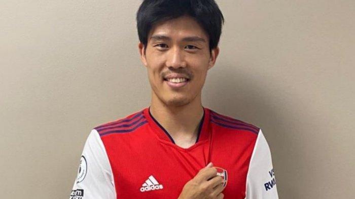 Rekrutan anyar Arsenal asal Jepang, Takehiro Tomiyasu.