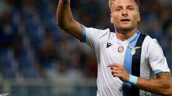 Striker Lazio, Ciro Immobile dikabarkan masuk radar AC MIlan