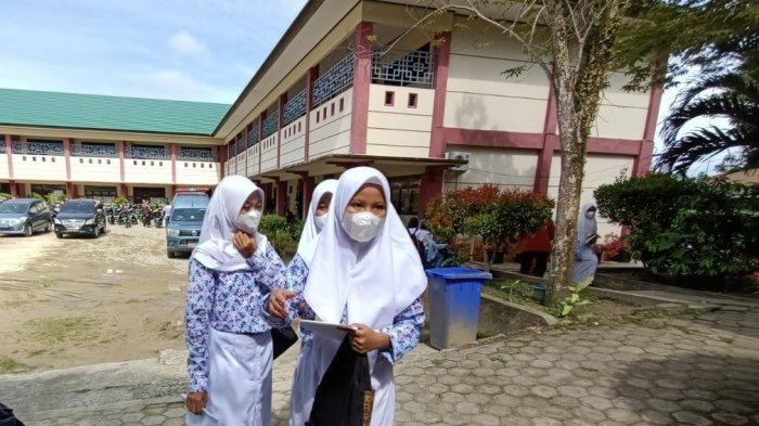Aktivitas siswa di SMAN 2 Tarakan.