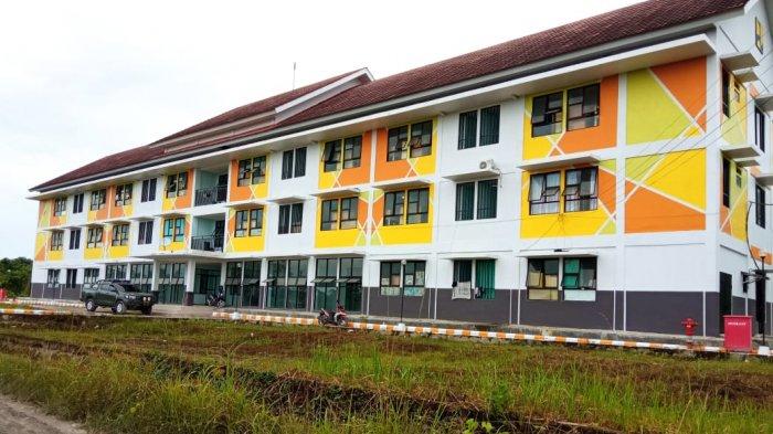 Bangunan Rusunawa di Jalan Sengkawit, Tanjung Selor yang digadang akan menjadi lokasi karantina Covid-19 (TRIBUNKALTARA.COM / MAULANA ILHAMI FAWDI)