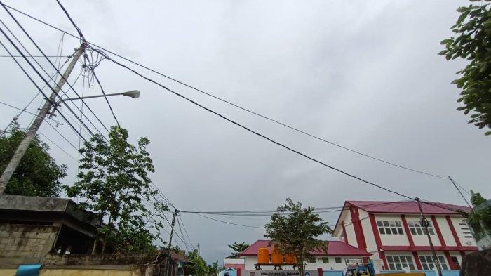 Cuaca di Kota Tarakan hari ini, Senin (7/2/2022) pantauan dari Kota Tarakan.