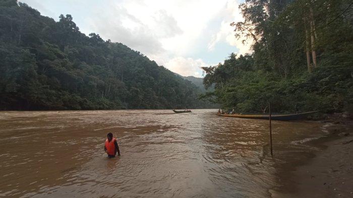 Daerah Poho, Desa Long Pelban, Kecamatan Peso yang menjadi destinasi Bupati Bulungan Syarwani dalam susur Sungai Kayan, Jumat (26/8/2022) sore.Â