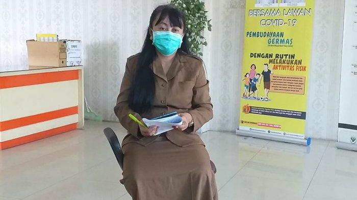 dr Devi Ika Indriarti usai menyampaikan release Covid-19 di Kota Tarakan, Rabu (4/11/20) (TRIBUNKALTARA.COM/RISNAWATI)