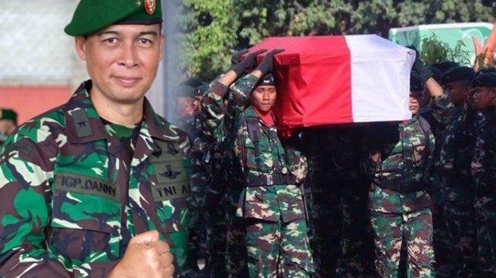 Kabinda Papua, Brigjen TNI I Putu Gusti Danny Nugraha, Jenderal yang gugur ditembak KKB Papua. (Kolase TribunKaltara.com / Istimewa dan dok Pendam Cenderawasih)